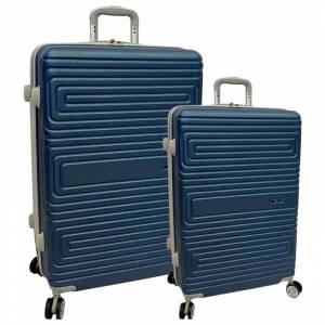 Kit Conjunto Mala P/M Salerno Azul Marinho 107m