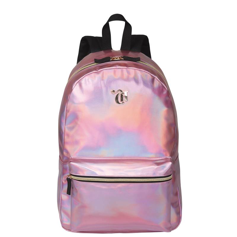 Mochila Sestini Capricho Metálica Rosa 75852-08