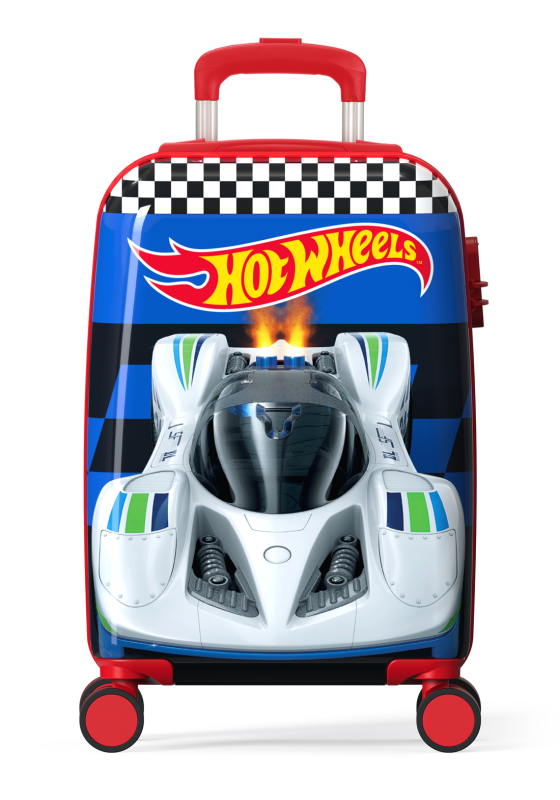 Mala P  Luxcel Hot Wheels Azul Mf10485hw