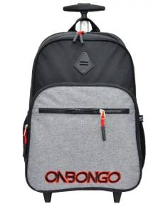 Mochila Carrinho Santino Onbongo Executiva Preta 2 Rodas Onc18125
