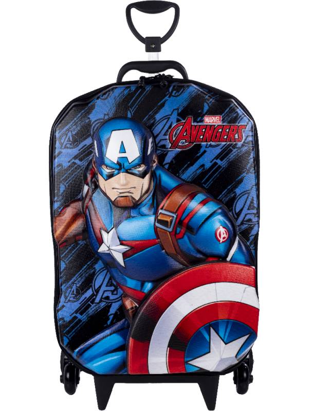 Mochila Carrinho Maxtoy Capitao America 3850AM22