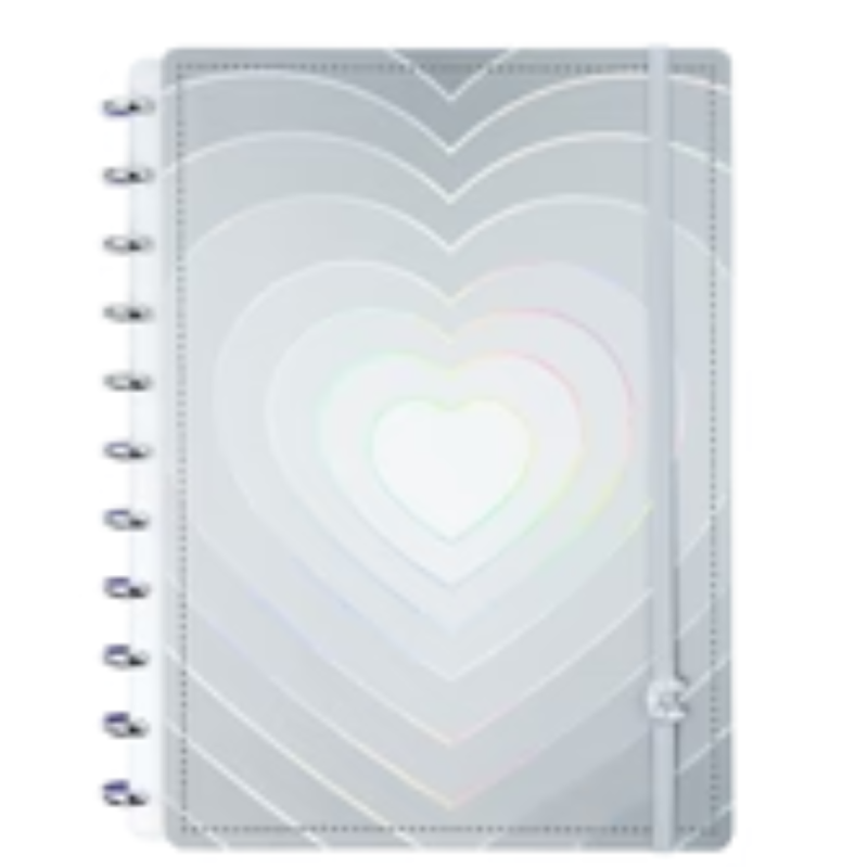 Caderno Inteligente  80F Grey Love Cigd4305