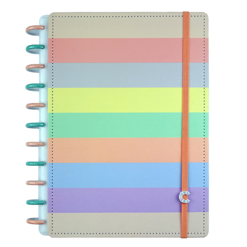 Caderno Inteligente 140Folhas Arco Iris G+ Cigdp5060