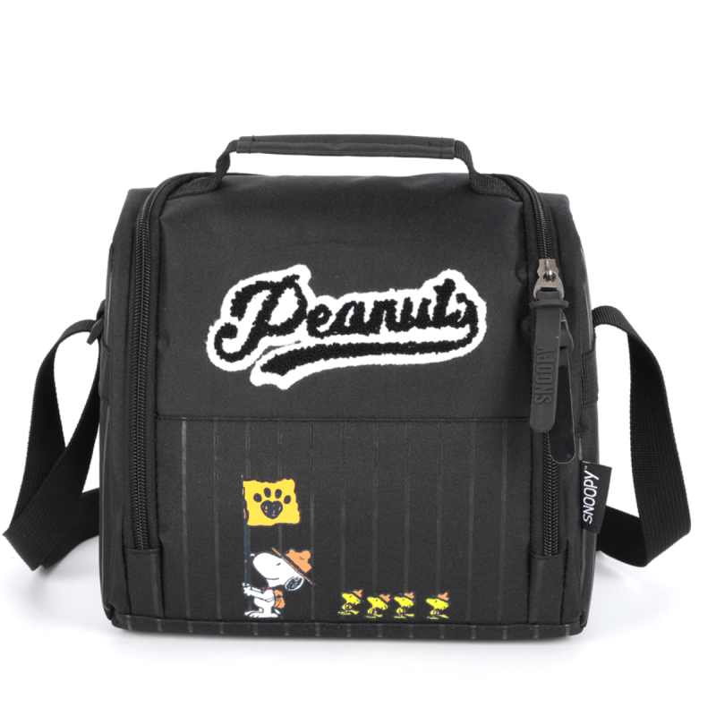 Lancheira Snoopy Térmica Luxcel Preta La4773sn