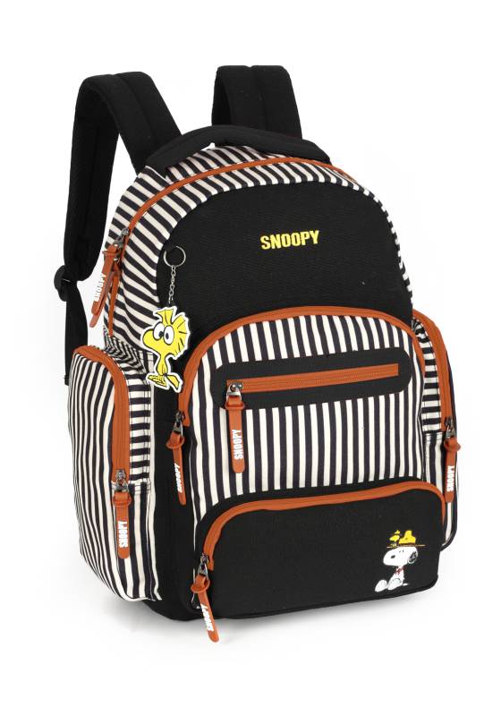 Mochila Luxcel Snoopy Not List Preto Mj47768sn