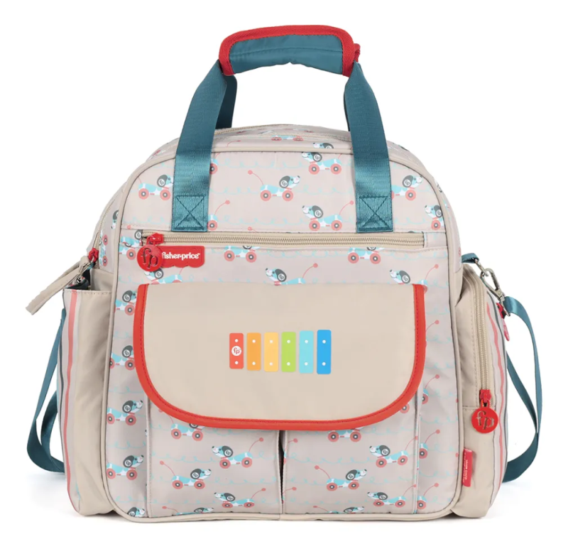 Bolsa Maternidade Fisher Price Luxcel Baby Bag Bs67381fs
