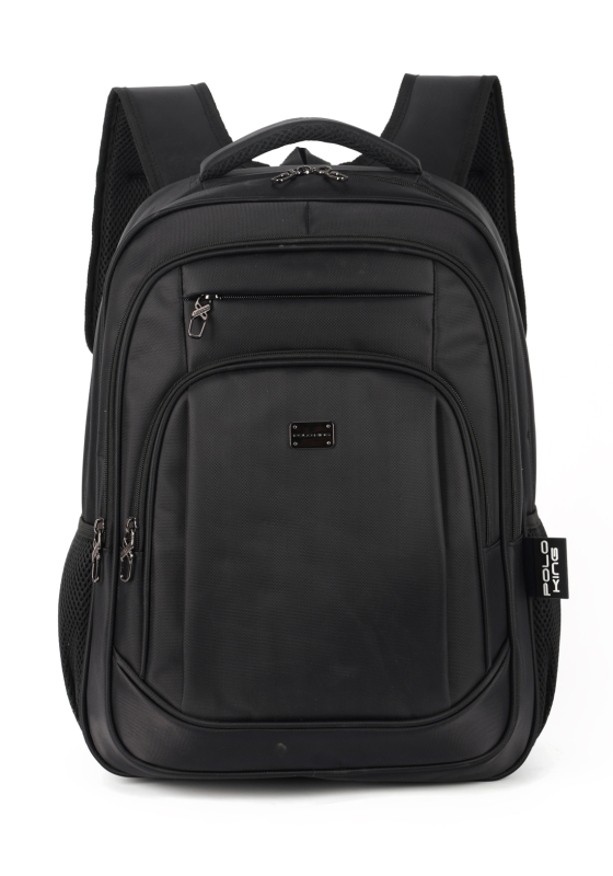 Mochila Executiva Polo King Notebook Cor Preto Mn54113pk