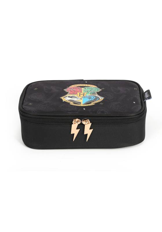 Estojo Luxcel Harry Potter Box 1 Fecho Preto Et47635hp