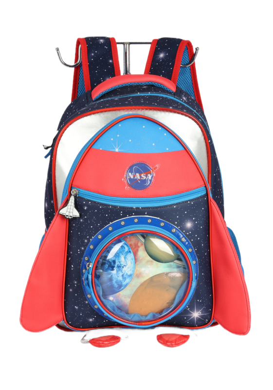 Mochila Luxcel Nasa Azul Is41371na