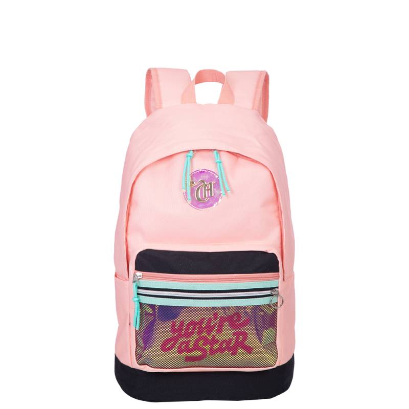 Mochila Sestini Capricho Candy Tangerina 75959-31