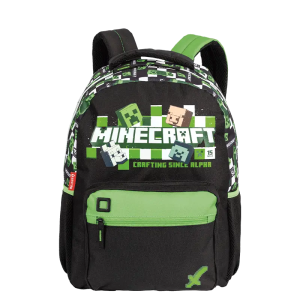 Mochila Grande Minecraft Plus 15 Anos Sestini 66289-00