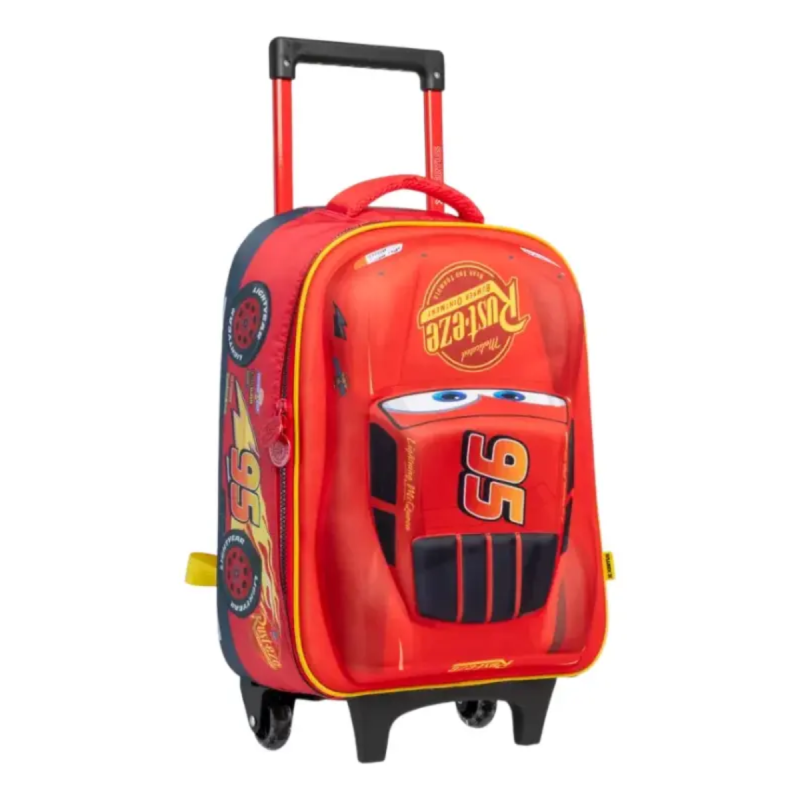 Mochila De Rodinhas Masculina Carros SE Xeryus 14918