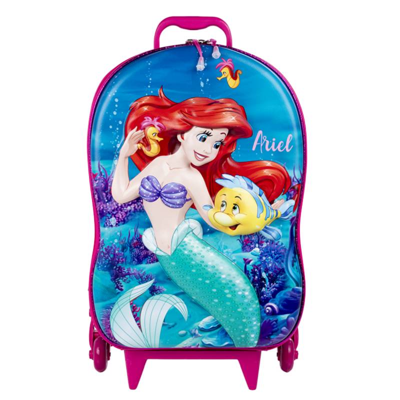 Mochila Carrinho Maxtoy Pequena Sereia 3855Cm22