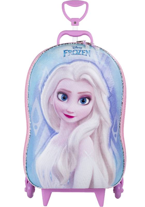 Mochila Carrinho Maxtoy Frozen Elsa 3855Em22 3D