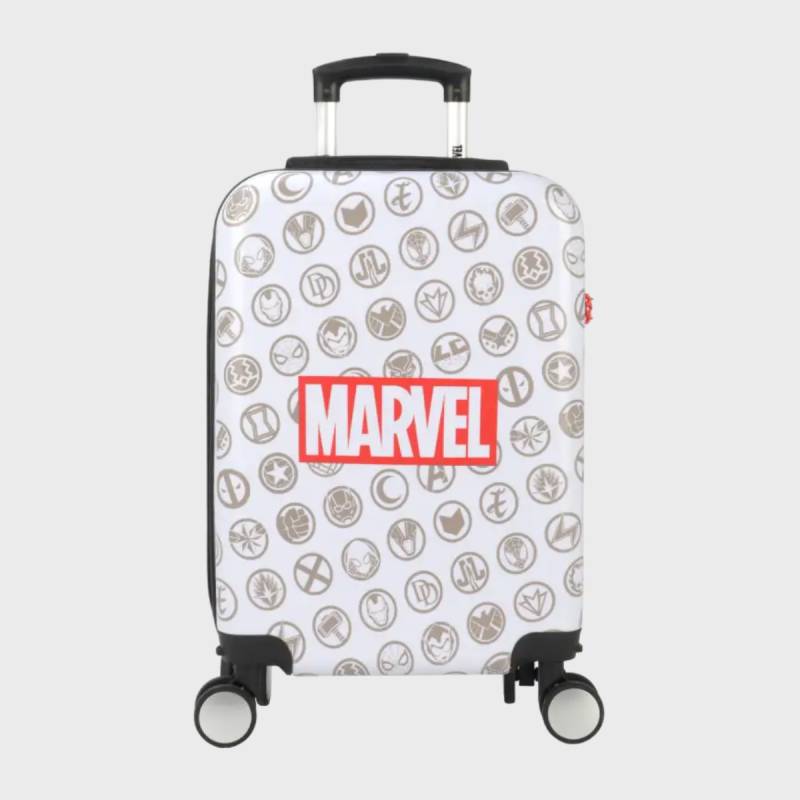 Mala P Luxcel Bordo Marvel Branco Mf10369ag