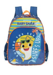 Mochila Luxcel Baby Shark Laranja Is37481bs