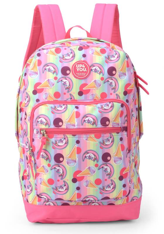 Mochila Luxcel Unicórnio Pink Ms46355up