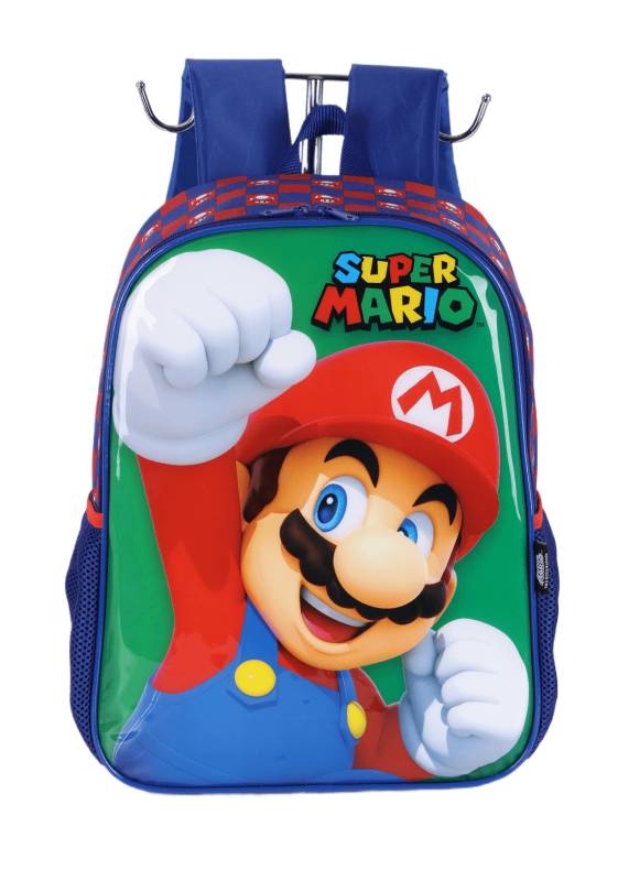 Mochila Luxcel Super Mario Verde Is41381mo