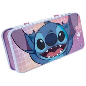 Estojo Organizador Stitch De Plástico C/Trava 18153 Plasútil